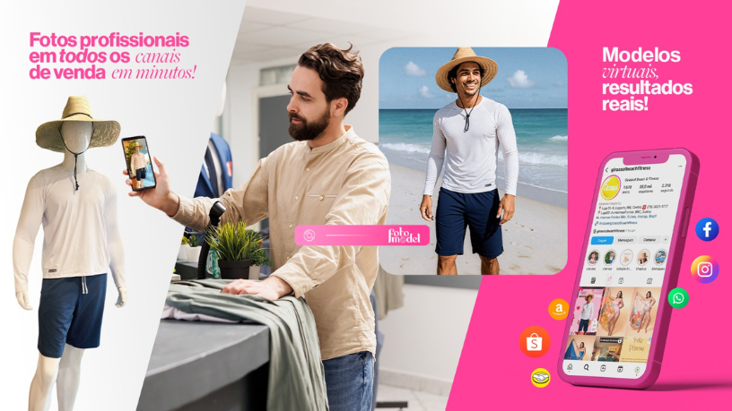 FotoModel transforma fotos em experiências inclusivas que aproximam consumidores da sua marca.