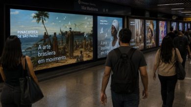 Campanha Institucional da Pinacoteca de São Paulo Transforma Obras de Arte em Experiência Urbana
